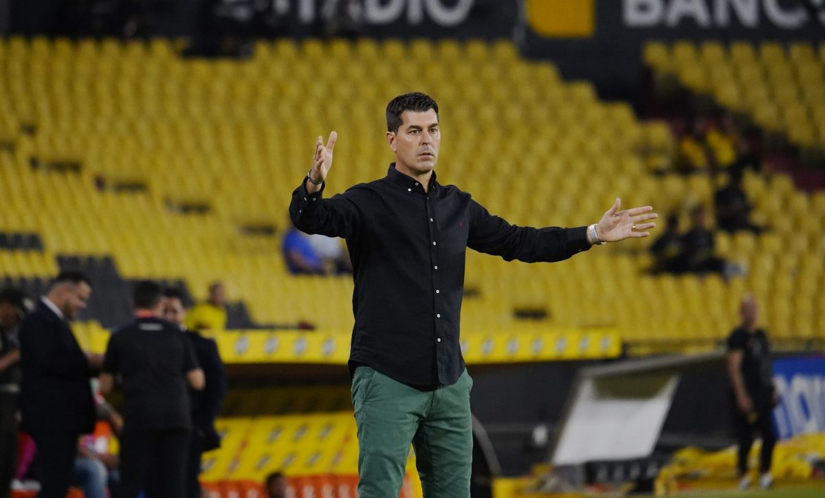 Ismael Rescalvo, entrenador de Barcelona SC.