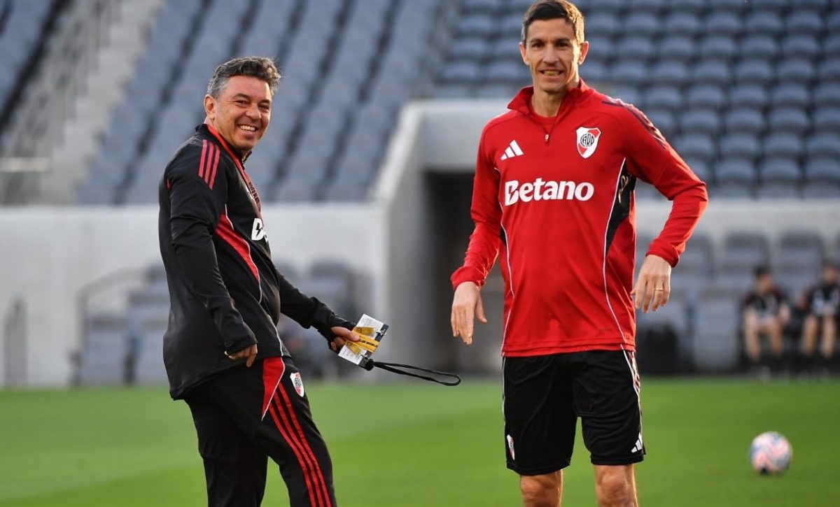 Marcelo Gallardo, entrenador de River Plate.