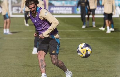 Rodrigo De Paul, jugador de la selección de Argentina.