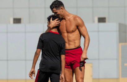 El hijo de Cristiano Ronaldo da su primer gran paso en el fútbol internacional