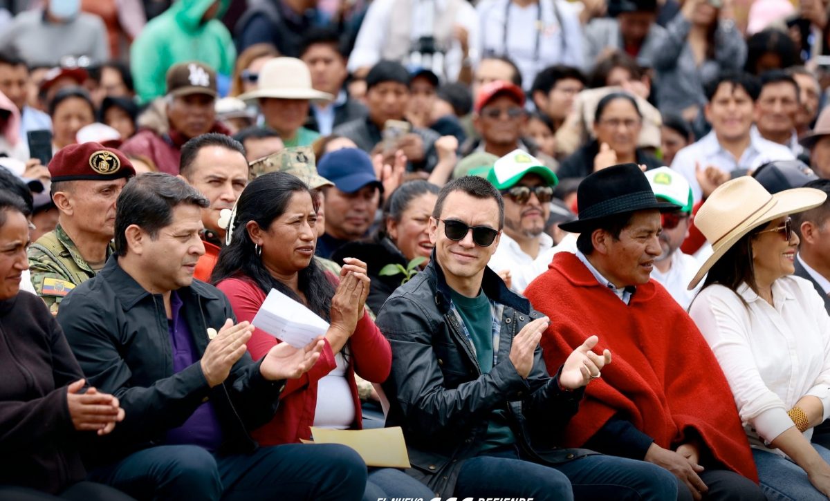 El Gobierno ha priorizado el ‘Bono Raíces’, destinando USD 81,6 millones a 81.630 productores agropecuarios. FOTO: @Presidencia_Ec.