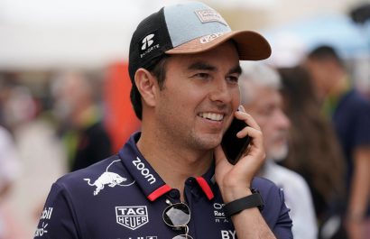 El piloto Sergio Pérez