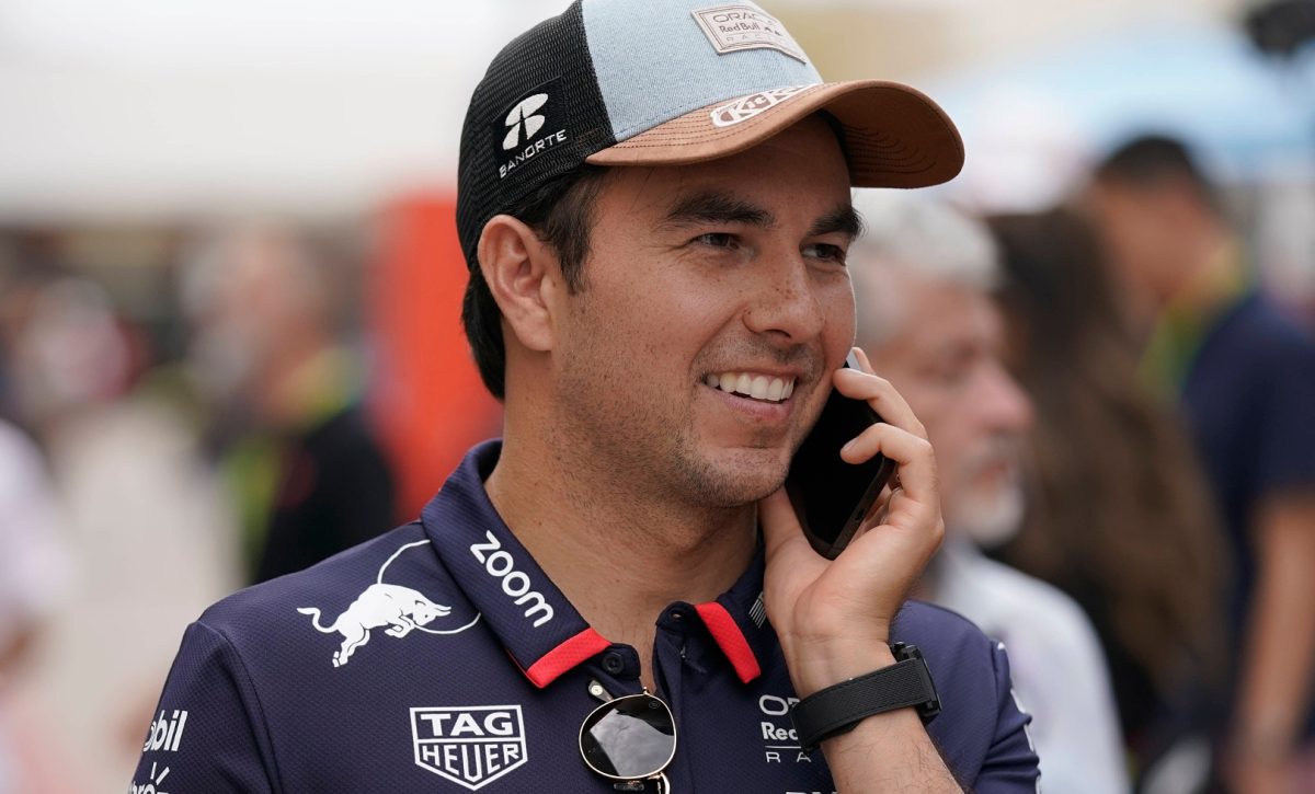 El piloto Sergio Pérez