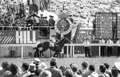 Shergar se impone en el Derby de Epsom en 1981.