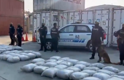 Droga decomisada Posorja Guayaquil