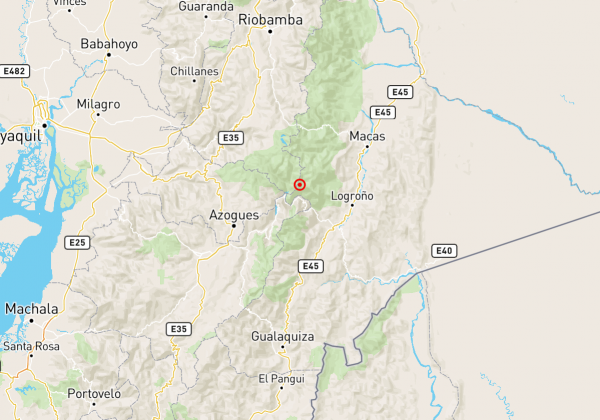 Instituto Geofísico reportó un sismo de 3,3 en la Amazonía ecuatoriana