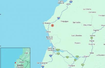 Sismo de magnitud 4.9 sacude San Vicente en medio de enjambre sísmico frente a Puerto López
