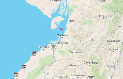 Ecuador reporta nuevo sismo en Machala, El Oro; no se reportan daños ni víctimas