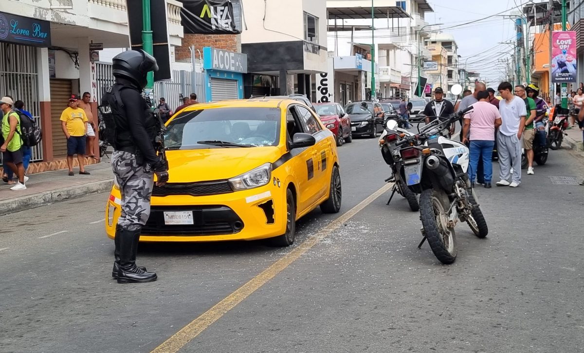 Taxista muere acribillado en Manta, suman 211 homicidios en el distrito