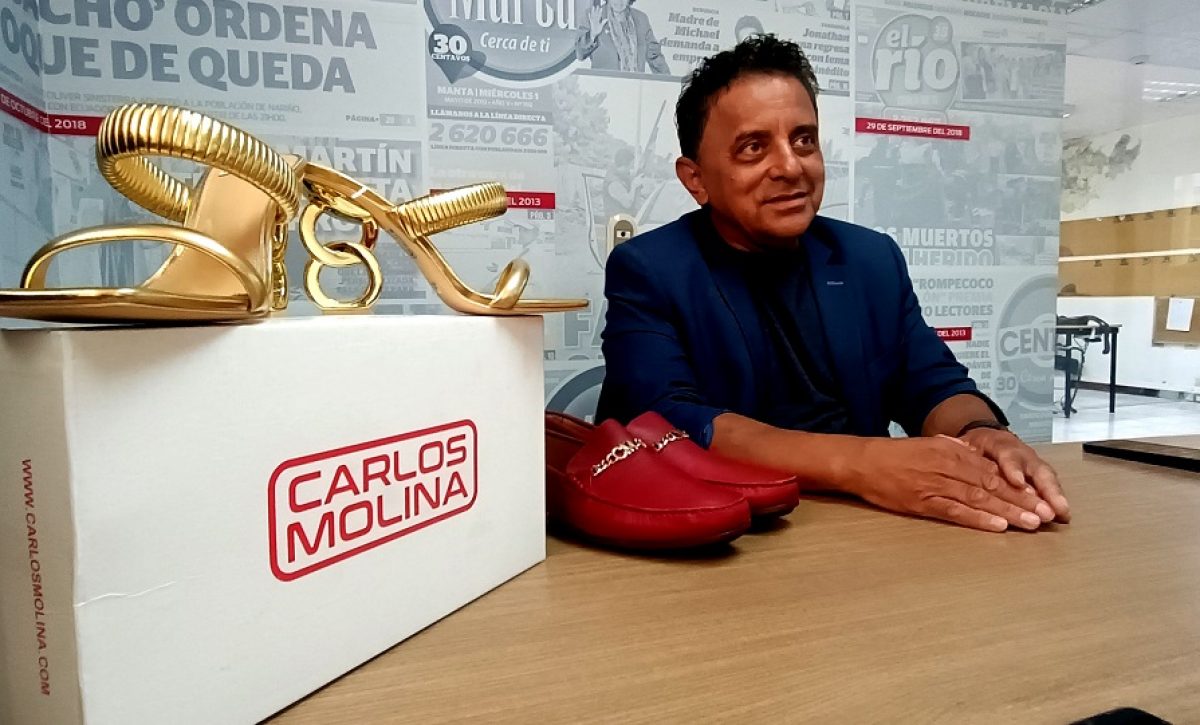 Carlos Molina, diseñador de calzado