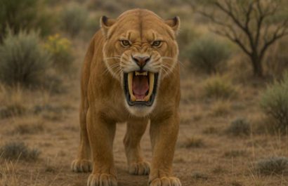 Investigación descarta la caza humana como causa de la extinción de los tigres dientes de sable.