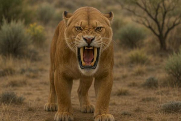 Investigación descarta la caza humana como causa de la extinción de los tigres dientes de sable.
