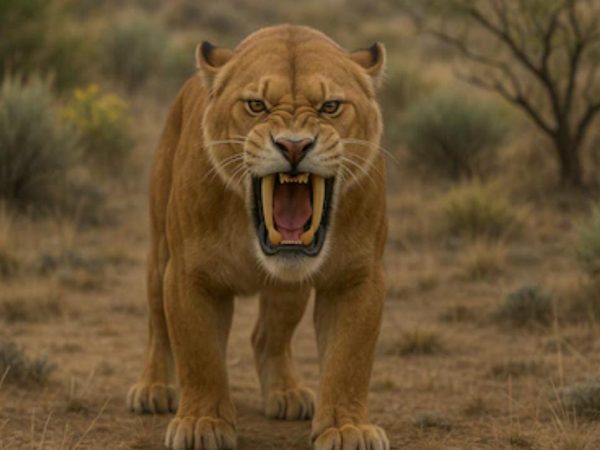 Investigación descarta la caza humana como causa de la extinción de los tigres dientes de sable.
