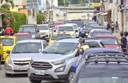 Tráfico en Portoviejo: Las avenidas más congestionadas este 20 de mayo
