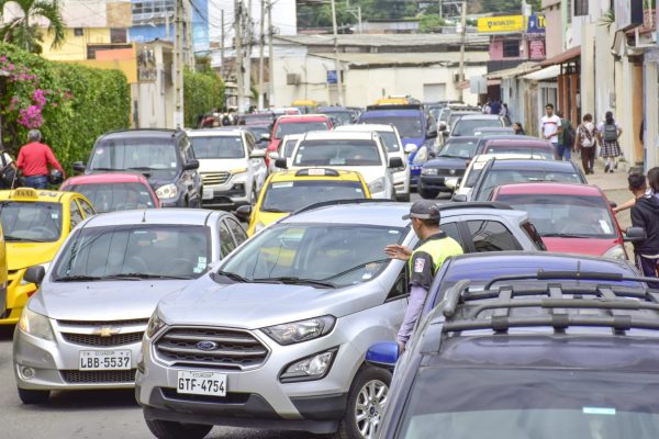 Tráfico en Portoviejo: Las avenidas más congestionadas este 20 de mayo
