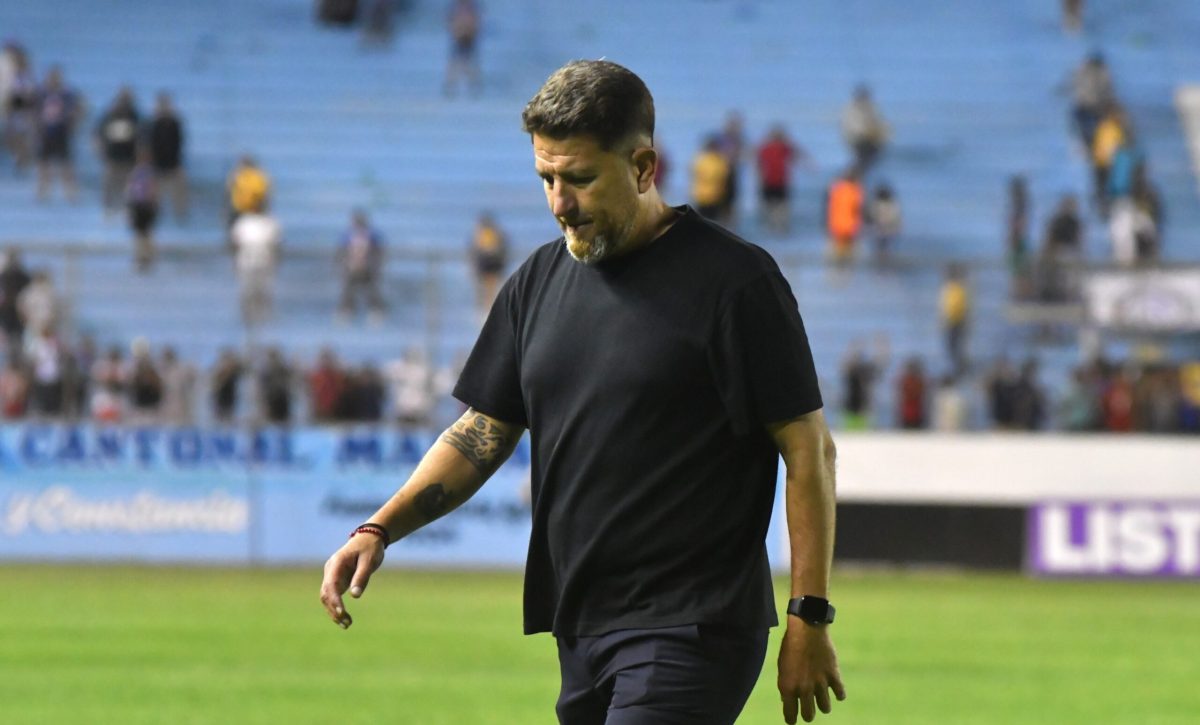 Patricio Urrutia, entrenador de Delfín SC.