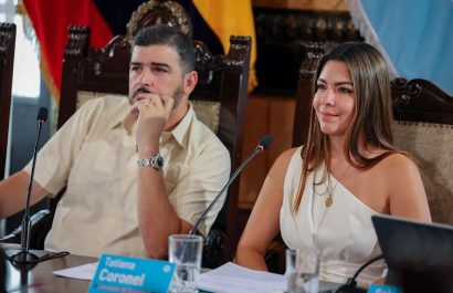 Tatiana Coronel fue elegida este jueves 15 de mayo como nueva Vicealcaldesa de Guayaquil para el periodo 2025–2027.
