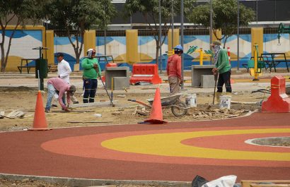 Uno de los proyectos más destacados es la renovación integral del parque Clemente Yerovi.