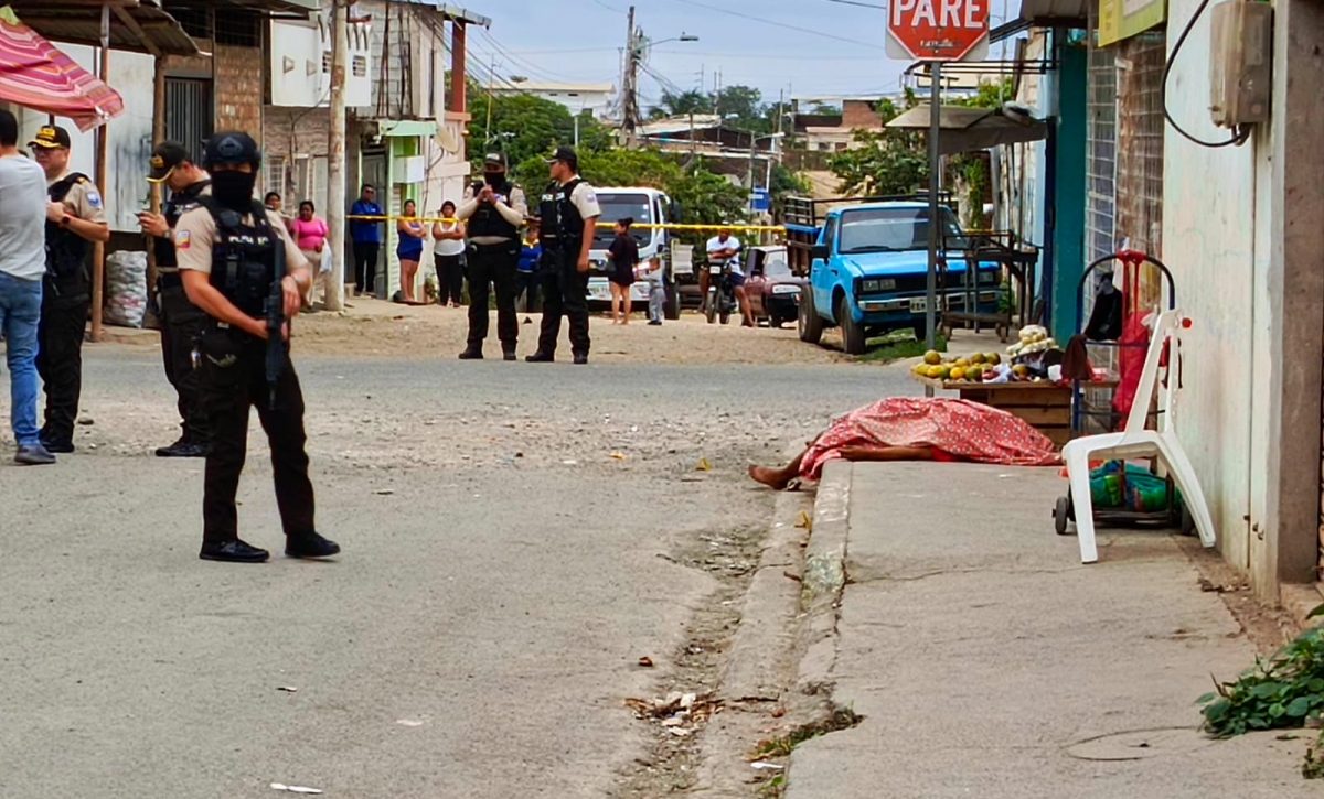 El crimen de Heiner Steven Zambrano Constante, ocurrió en Montecristi.