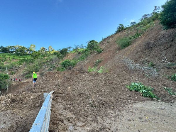 Deslizamiento en el Cerro Junín