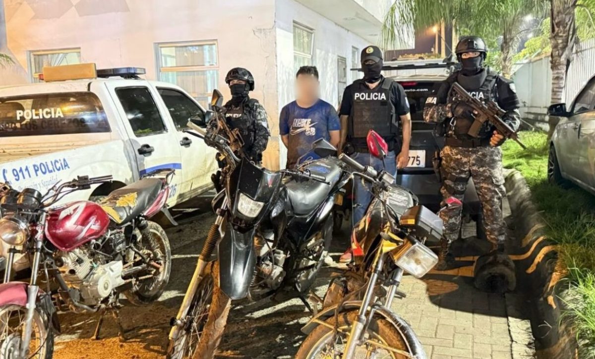 Detenidos en Manta