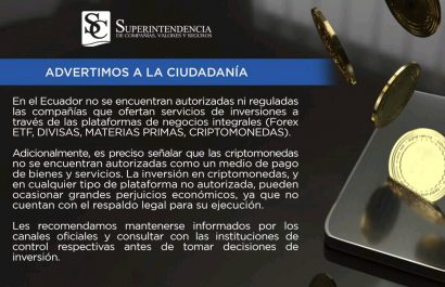 ¡Cuidado! estas 47 entidades financieras operan ilegalmente en Ecuador