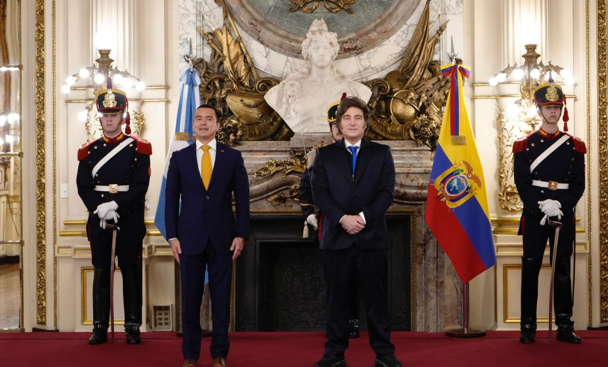 ¿Qué dijo Daniel Noboa sobre el narcotráfico y su relación con Trump en Argentina