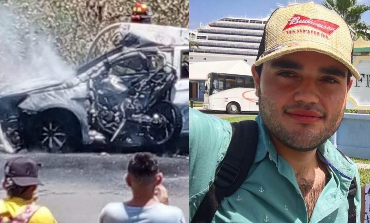 ¿Quién era el empresario que murió calcinado en el accidente de Manta