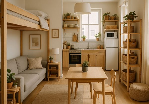 ¿Vives en un espacio reducido Prueba estos trucos para organizar tu casa sin sacrificar estilo